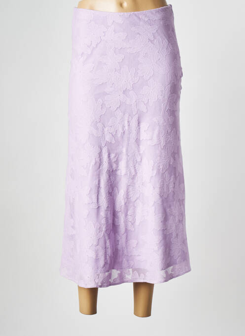 Jupe longue violet MINIMUM pour femme