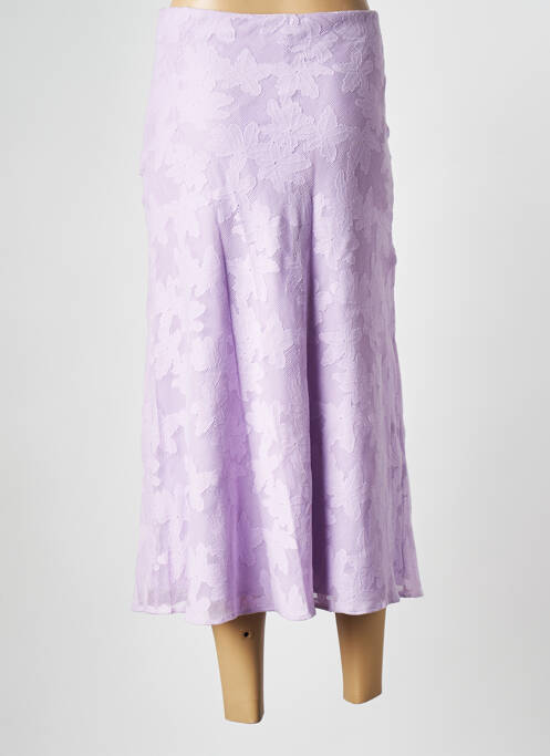 Jupe longue violet MINIMUM pour femme