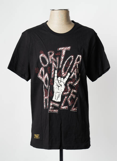 T-shirt noir DAYTONA pour homme