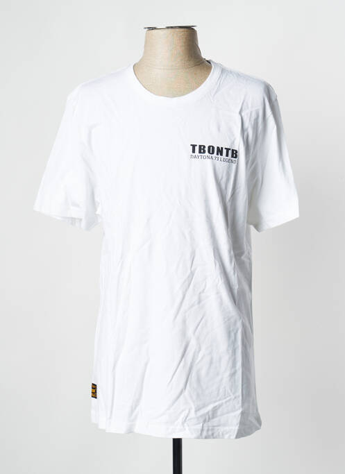 T-shirt blanc DAYTONA pour homme