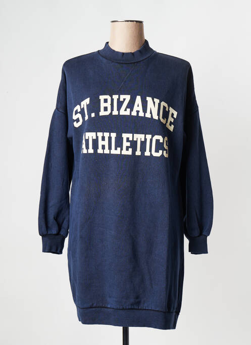 Robe pull bleu BIZANCE pour femme