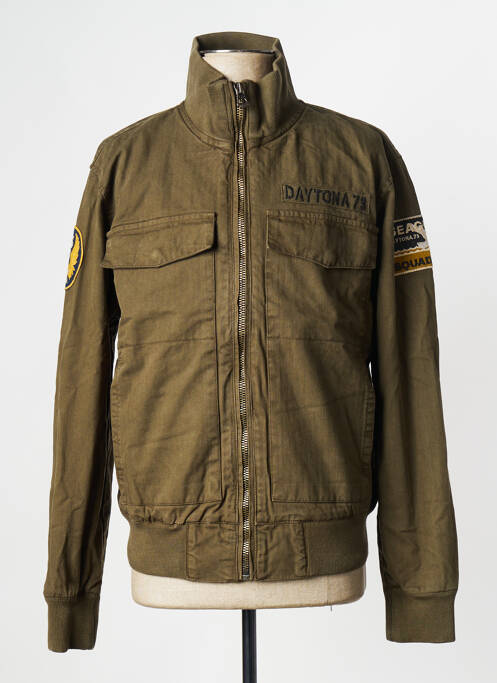 Veste casual kaki DAYTONA pour homme