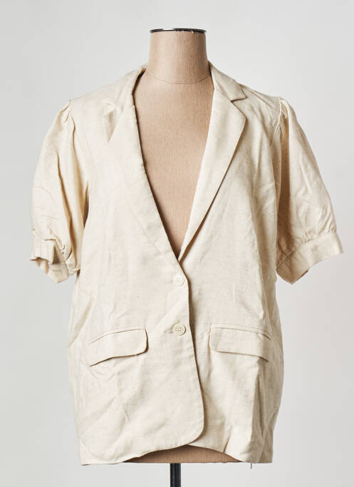 Blazer beige MINIMUM pour femme