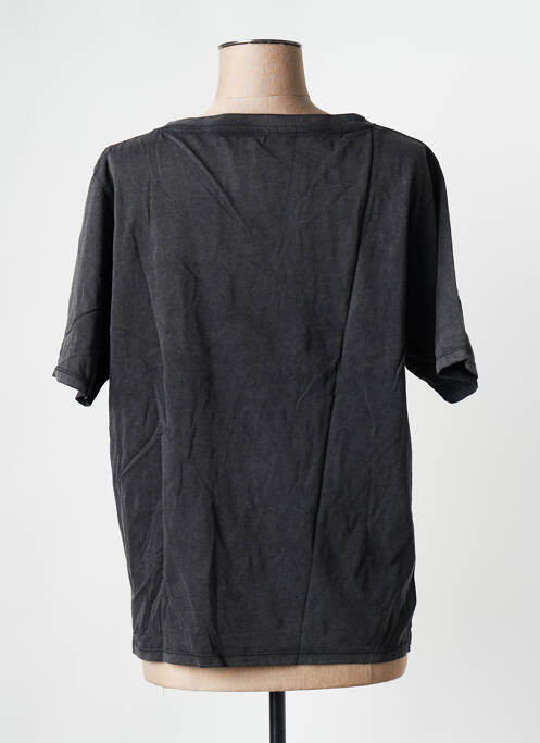 T-shirt noir ROSE GARDEN pour femme