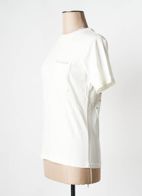 T-shirt blanc ROSE GARDEN pour femme