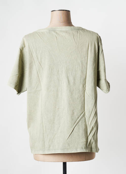 T-shirt vert ROSE GARDEN pour femme