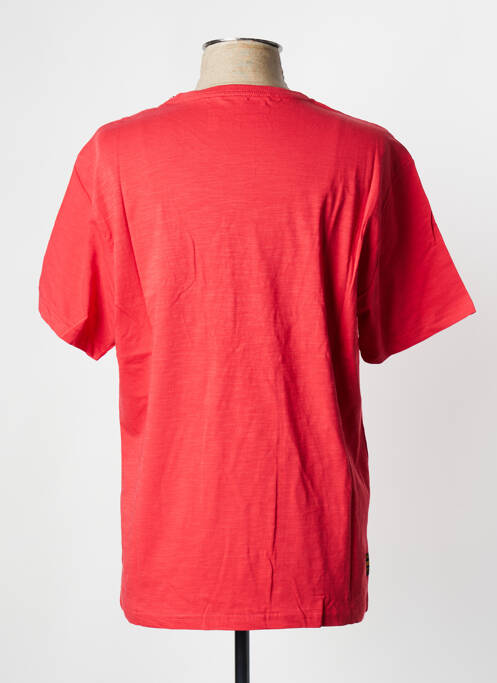 T-shirt rouge DAYTONA pour homme