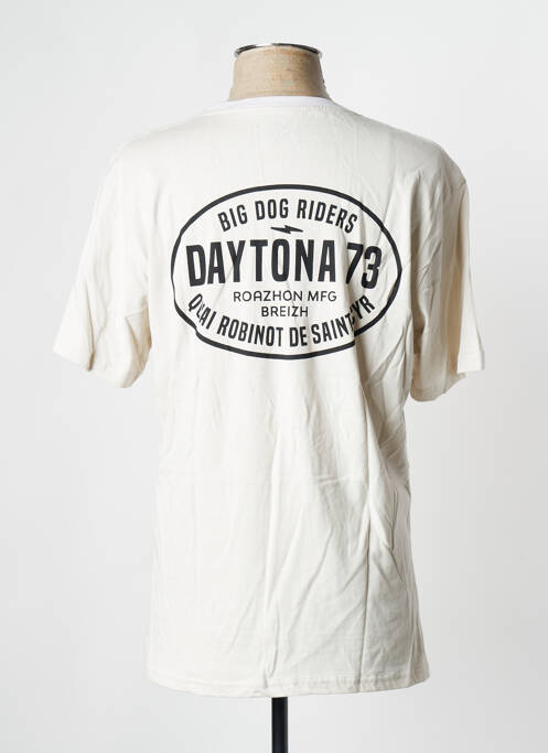 T-shirt blanc DAYTONA pour homme