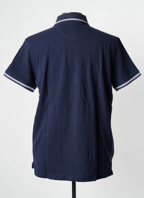 Polo bleu marine DAYTONA pour homme