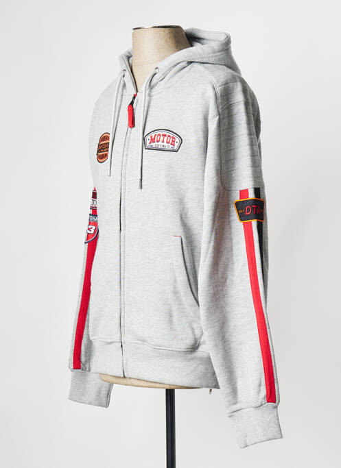 Sweat-shirt gris DAYTONA pour homme