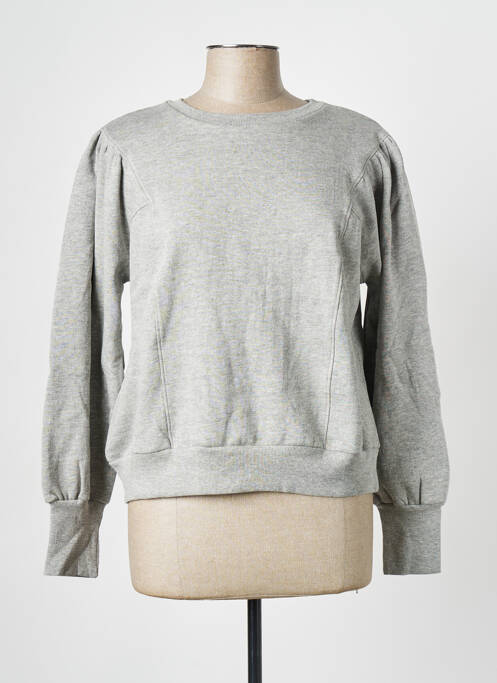 Sweat-shirt gris BIZANCE pour femme