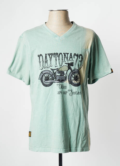 T-shirt vert DAYTONA pour homme