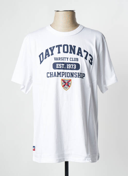T-shirt blanc DAYTONA homme