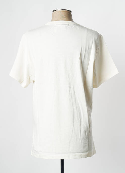 T-shirt blanc casse DAYTONA homme