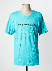 T-shirt bleu DAYTONA pour homme seconde vue