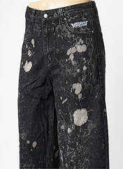 Jeans coupe droite noir WASTED PARIS pour femme seconde vue