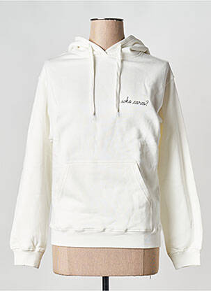 Sweat-shirt blanc MAISON LABICHE femme
