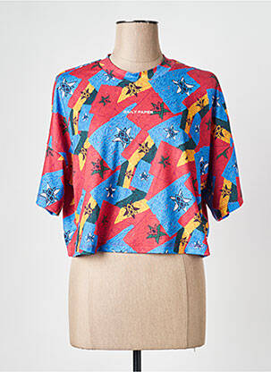 T-shirt rouge DAILY PAPER femme