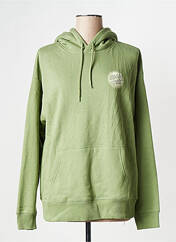Sweat-shirt vert SANTA CRUZ pour femme seconde vue