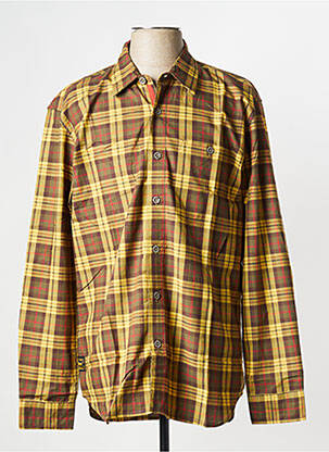 Chemise manches longues marron DAYTONA homme