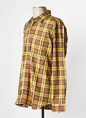 Chemise manches longues marron DAYTONA pour homme seconde vue