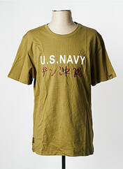 T-shirt vert DAYTONA pour homme seconde vue