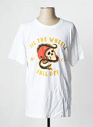 T-shirt blanc IRON AND RESIN homme