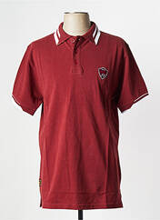 Polo bordeaux DAYTONA pour homme seconde vue