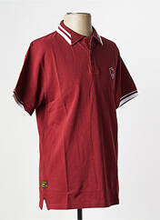 Polo bordeaux DAYTONA pour homme seconde vue