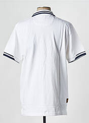 Polo blanc DAYTONA pour homme seconde vue