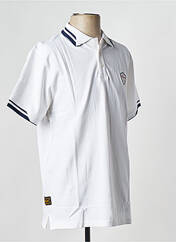 Polo blanc DAYTONA pour homme seconde vue
