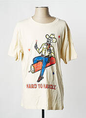 T-shirt beige IRON AND RESIN pour homme seconde vue