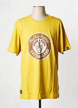 T-shirt jaune DAYTONA homme