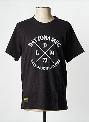 T-shirt noir DAYTONA homme