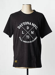 T-shirt noir DAYTONA homme