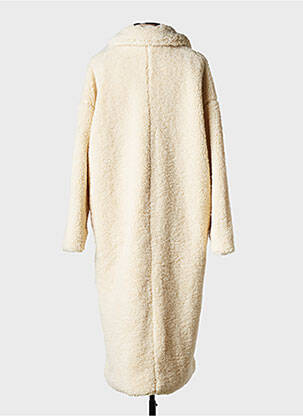 Manteau long beige MINIMUM femme