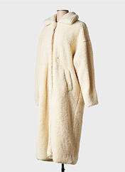 Manteau long beige MINIMUM pour femme seconde vue