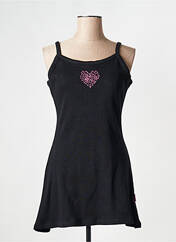 Robe courte noir WASTED PARIS pour femme seconde vue