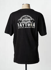T-shirt noir DAYTONA pour homme seconde vue