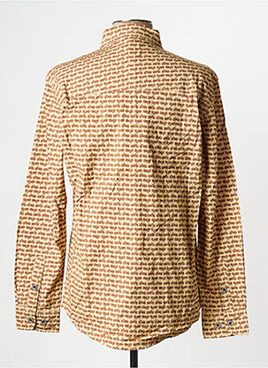 Chemise manches longues beige DAYTONA homme