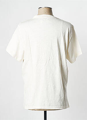 T-shirt blanc casse DAYTONA homme