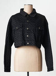 Veste en jean noir DAILY PAPER femme