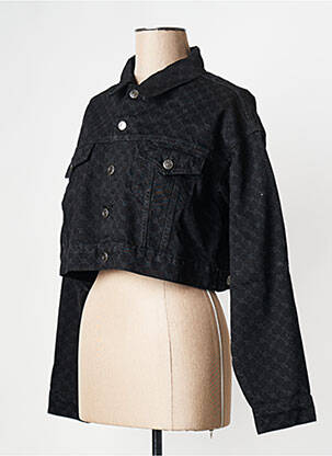 Veste en jean noir DAILY PAPER femme
