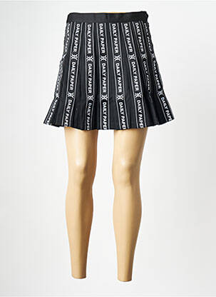 Jupe courte noir DAILY PAPER pour femme