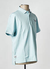 Polo bleu DAYTONA pour homme seconde vue