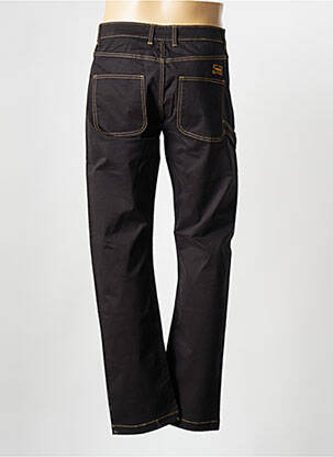 Pantalon droit noir DAYTONA homme