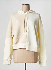Sweat-shirt beige NEW BALANCE pour femme seconde vue