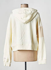 Sweat-shirt beige NEW BALANCE pour femme seconde vue