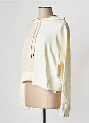 Sweat-shirt beige NEW BALANCE pour femme seconde vue