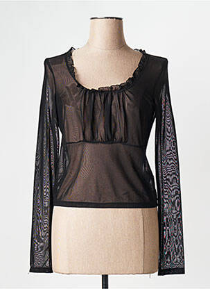 Top noir NA-KD femme